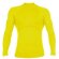 camiseta manga larga tecnica deportiva personalizada amarilla amarillo