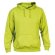 sudadera con capucha y dos bolsillos grandes personalizada verde verde claro