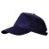 Gorra de algodón fino para serigrafiar azul barata