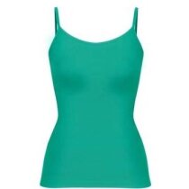 Camiseta de tirante fino de mujer azul