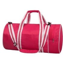 Bolsa personalizada deportiva de diseño cilíndrico personalizada azul Bolsa personalizada deportiva de diseño cilíndrico personalizada azul
