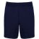 Pantalón corto de poliester unisex personalizado azul