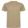Camiseta técnica manga corta unisex 135 gr beige