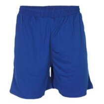 Pantalón corto deportivo poliester 135 gr azul personalizado