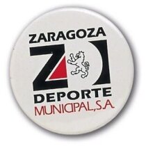 Chapa publicitaria metálica con cierre Pacajus