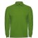 Polo de hombre con 3 botones verde con logo