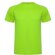 Camiseta técnica manga corta unisex 135 gr verde