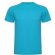 Camiseta técnica manga corta unisex 135 gr azul claro