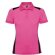 Polo Kourni estilo deportivo para personalizar rosa