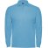 Polo de hombre con 3 botones Azul celeste