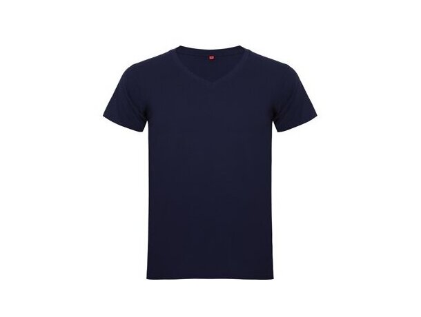 Camiseta manga corta 155 gr de Valento personalizada azul Camiseta manga corta 155 gr de Valento personalizada azul