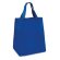 Bolsa de la compra resistente 105 gr / m2 personalizada azul