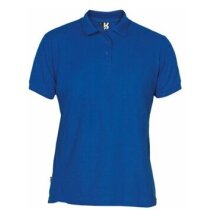 Polo de manga corta tejido mixto pegaso de Roly 180 gr personalizado azul Polo de manga corta tejido mixto pegaso de Roly 180 gr personalizado azul