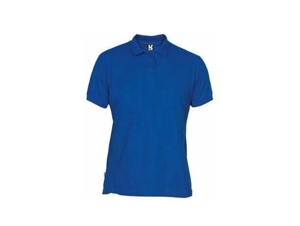 Polo de manga corta tejido mixto pegaso de Roly 180 gr personalizado azul Polo de manga corta tejido mixto pegaso de Roly 180 gr personalizado azul