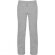 Pantalón de deporte recto personalizado gris claro