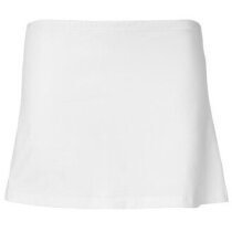 Falda deportiva de mujer corta personalizada blanca
