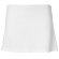 Falda deportiva de mujer corta personalizada blanca