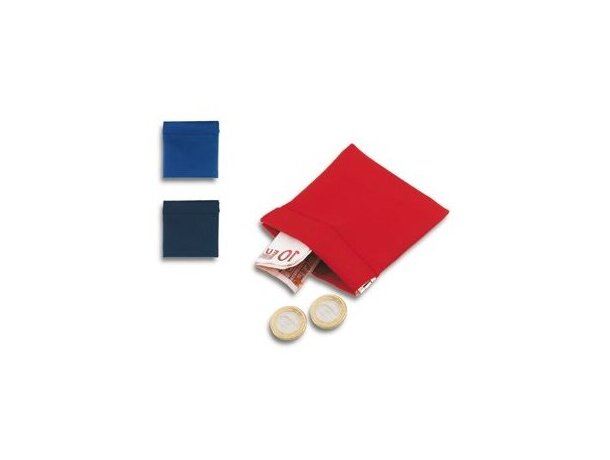 Monedero de polipiel de colores personalizado Monedero de polipiel de colores personalizado