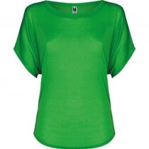 Camiseta de mujer diseño murciélago azul