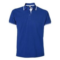 Polo unisex 100% algodón 220 gr azul