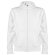 sudadera con goma en punos y base personalizada blanca blanco