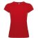 Camiseta modelo Bali de Roly de mujer roja