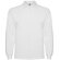 Polo de hombre con 3 botones blanco