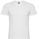 Camiseta manga corta de roly cuello V Samoyedo blanca