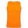 Camiseta unisex ajustada de hombre naranja