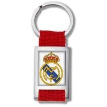 Llavero de níquel pulido con acabado mate y bandera de España personalizado Llavero de níquel pulido con acabado mate y bandera de España personalizado