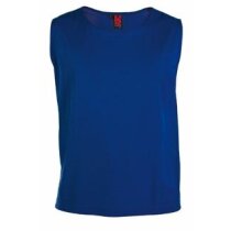 Peto deportivo en colores lisos para empresas azul Peto deportivo en colores lisos para empresas azul