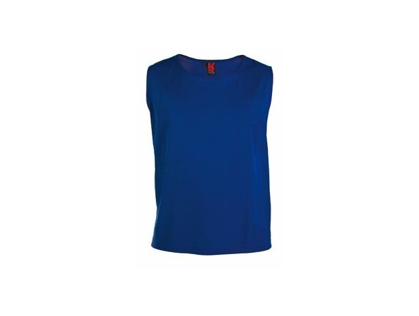 Peto deportivo en colores lisos para empresas azul Peto deportivo en colores lisos para empresas azul