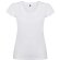 Camiseta de mujer cuello V de Valento blanca