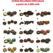 Esfera con chocolate personalizada