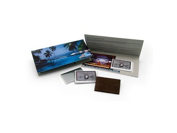 Business card con chocolate Business card con chocolate