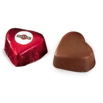 Bombón con forma de corazón personalizado Bombón con forma de corazón personalizado