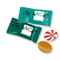 Caramelo sobre textura cremosa sin azúcar personalizado