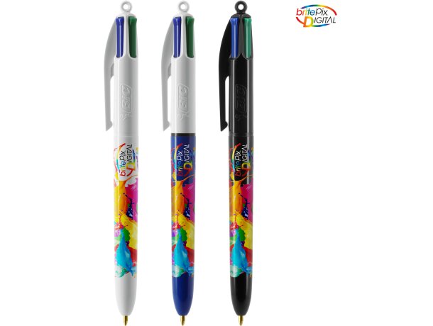 Bolígrafo con lanyard 4 colores Bic detalle 4