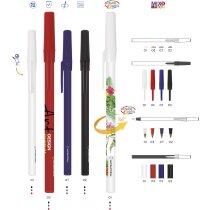 Boligrafo BIC Round Stic BGUARD Antibacteriano Ballpen personalizado