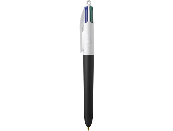 Bolígrafo Bic® 4 Colours Soft blanco/negro suave