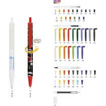 Mini bolígrafo Bic Baguanos retráctil con tinta gel