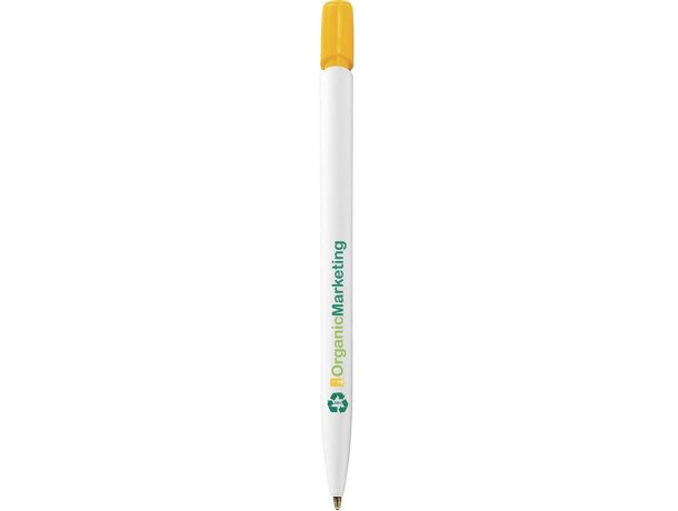 Bolígrafo Bic® Media Clic Ecolutions personalizado amarillo