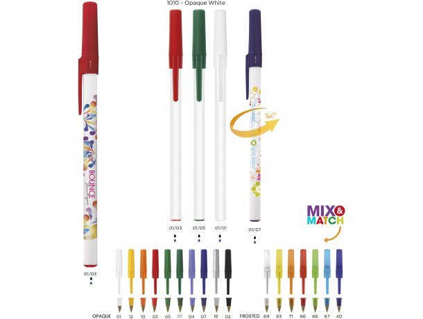 Bolígrafo Bic® Round Stic® barato