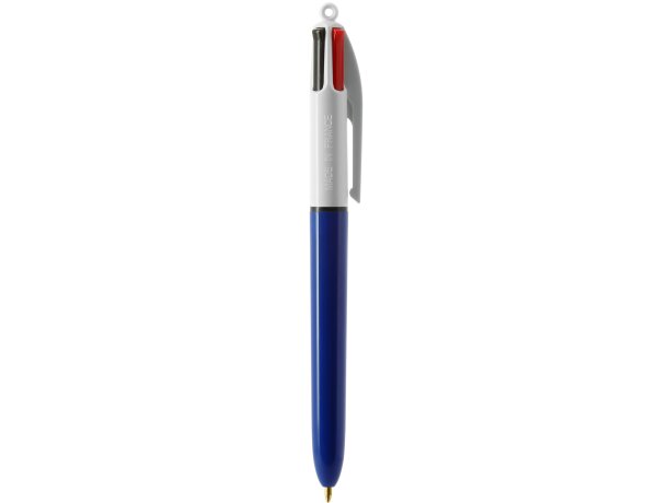 Bolígrafo con lanyard 4 colores Bic Blanco/azul marino detalle 14