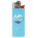 Funda de mechero Bic® Styl'it Luxury Soft Lighter Case Soft Azul claro/blanco/rojo/cromado