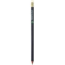 Lápiz de resina sintética con mina y goma de borrar de la marca Bic personalizado negro Lápiz de resina sintética con mina y goma de borrar de la marca Bic personalizado negro