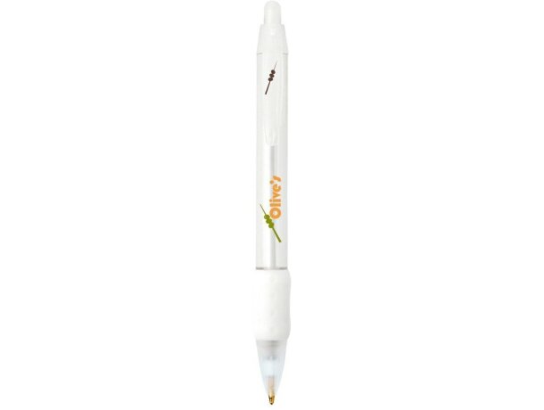 Bolígrafo con grip suave Bic Wide Body barato blanco Bolígrafo con grip suave Bic Wide Body barato blanco