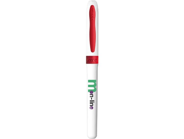 Rotulador permanente Bic Mark-it Blanco/rojo detalle 6
