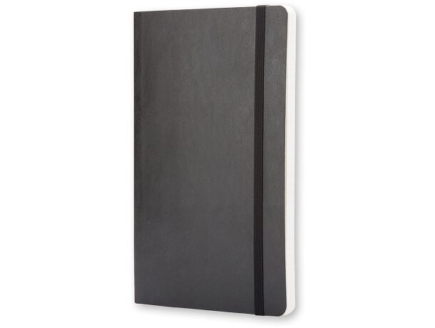 Libreta MOLESKINE® Clásica Tapa Blanda Pocket papel rayado negro