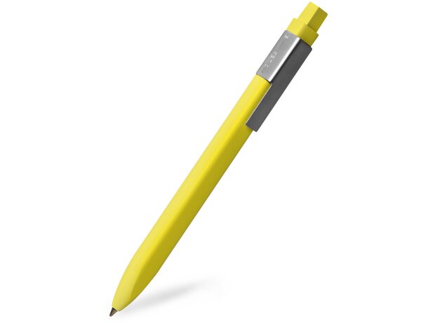 Boligrafo de clic Moleskine clásico Amarillo detalle 9